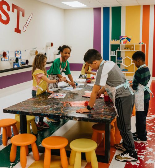 Improved kids areas and desks